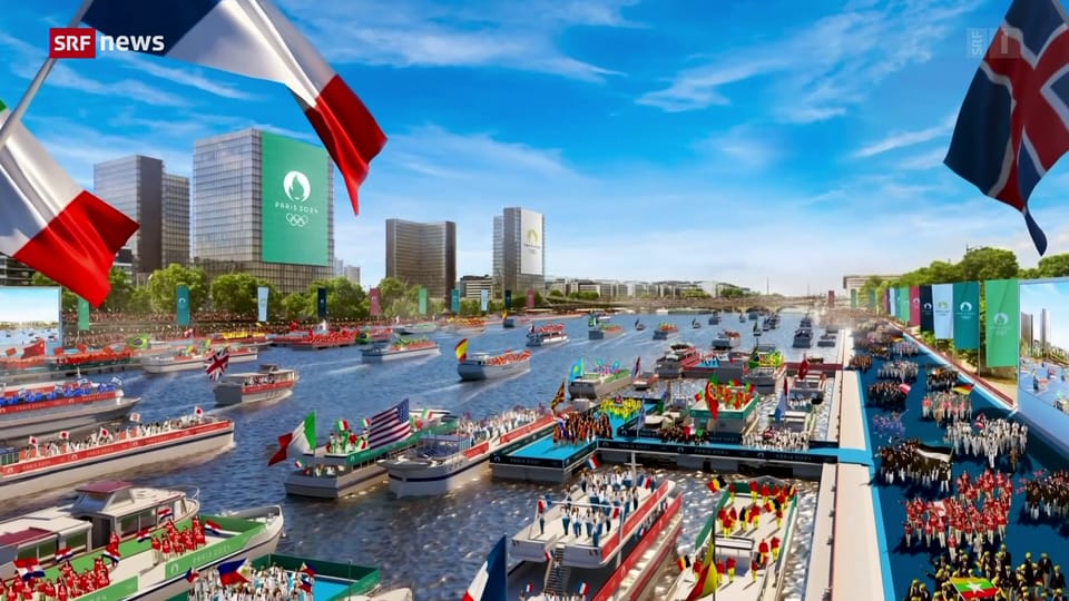 Tagesschau Olympia 2025 in Paris Gigantische Eröffnungsshow auf der