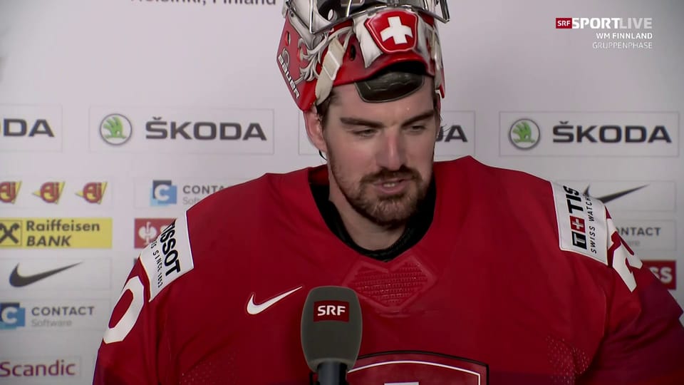 SportClip Reto Berra «Cool, aber kaufen können wir uns damit nichts