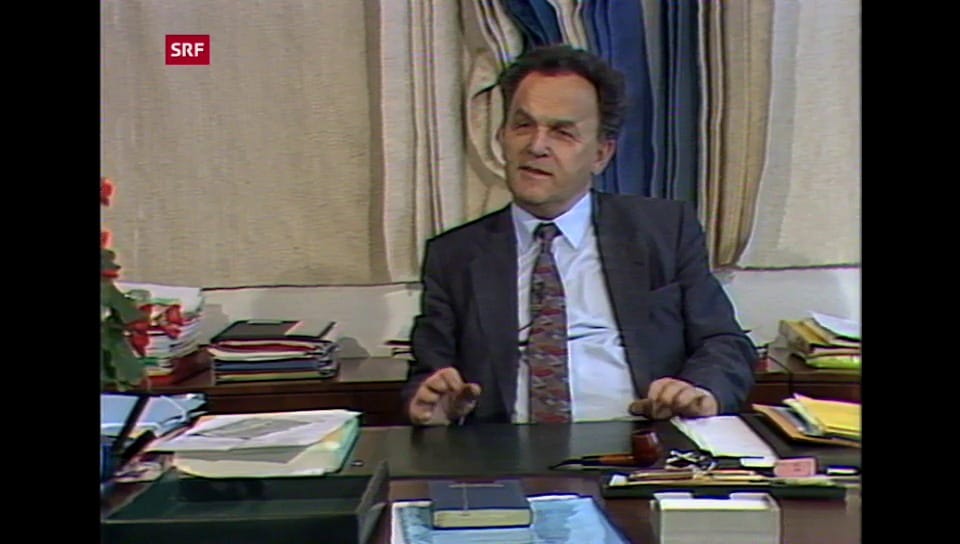 Rundschau Porträt Otto Stich Play SRF