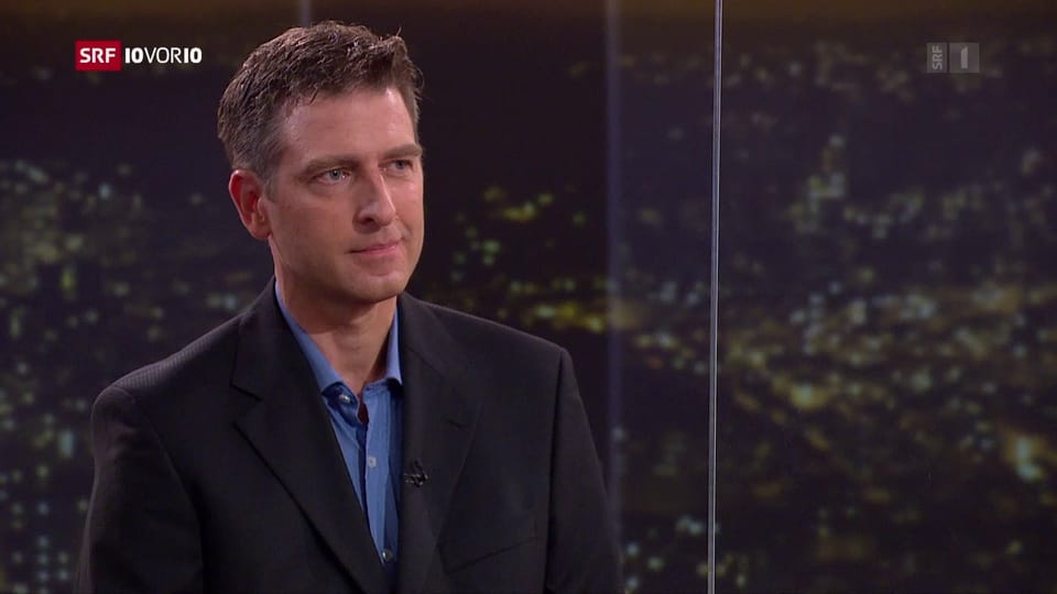10 vor 10 FOKUS Studiogast Christoph Regli Play SRF