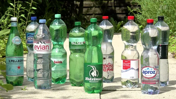 Mineralwasser im Test: Schadstoffe in vier von zehn Produkten - Kassensturz Espresso - SRF