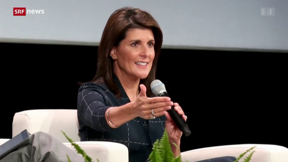 Präsidentschaftswahl 2024 - Republikanerin Nikki Haley will US ...