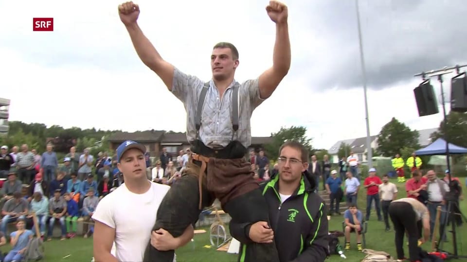 Schwingen - Giger gewinnt Schaffhauser Kantonal-Schwingfest - Sport - SRF