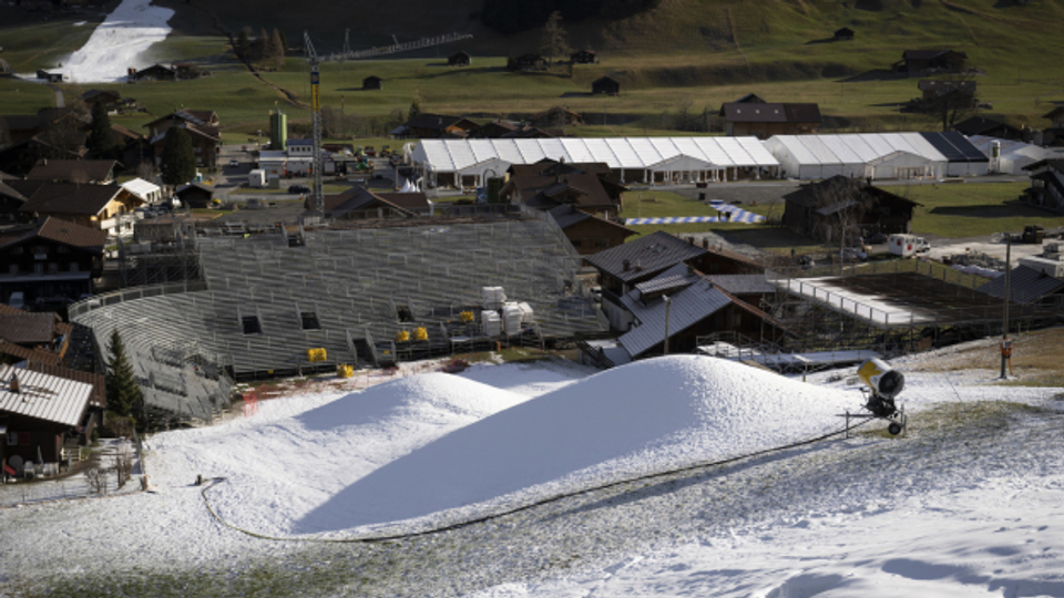 La pista ad Adelboden