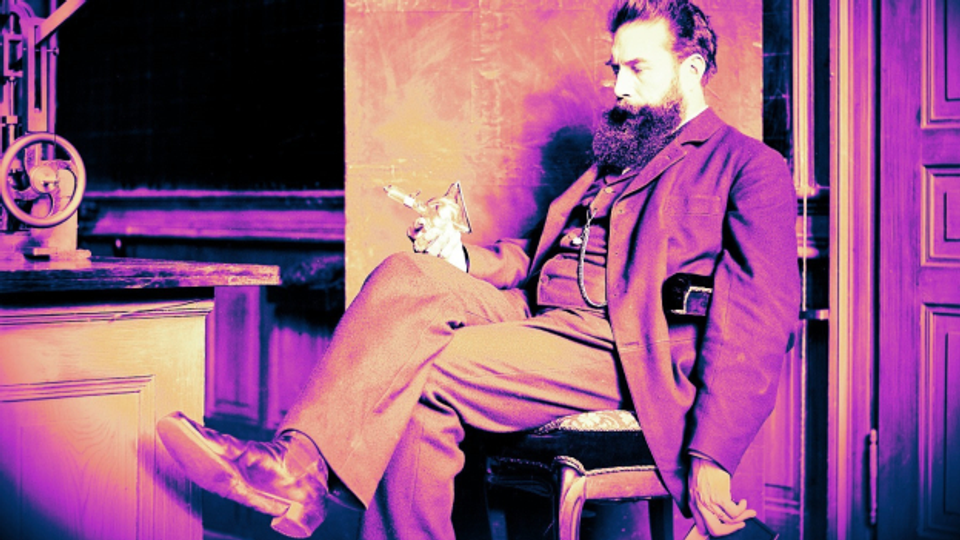 Wilhelm Conrad Röntgen e l'uman transparent
