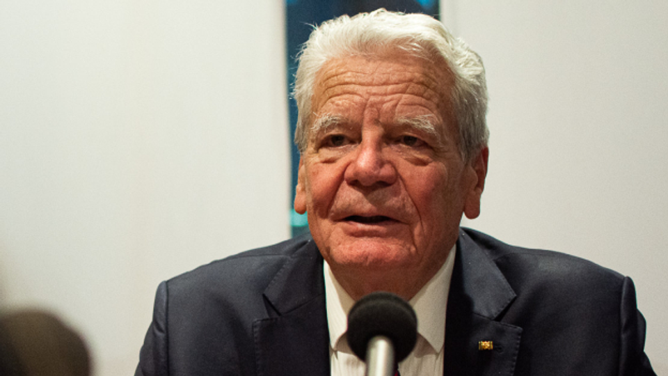 Joachim Gauck e pertge che toleranza vul dir ozendi er intoleranza