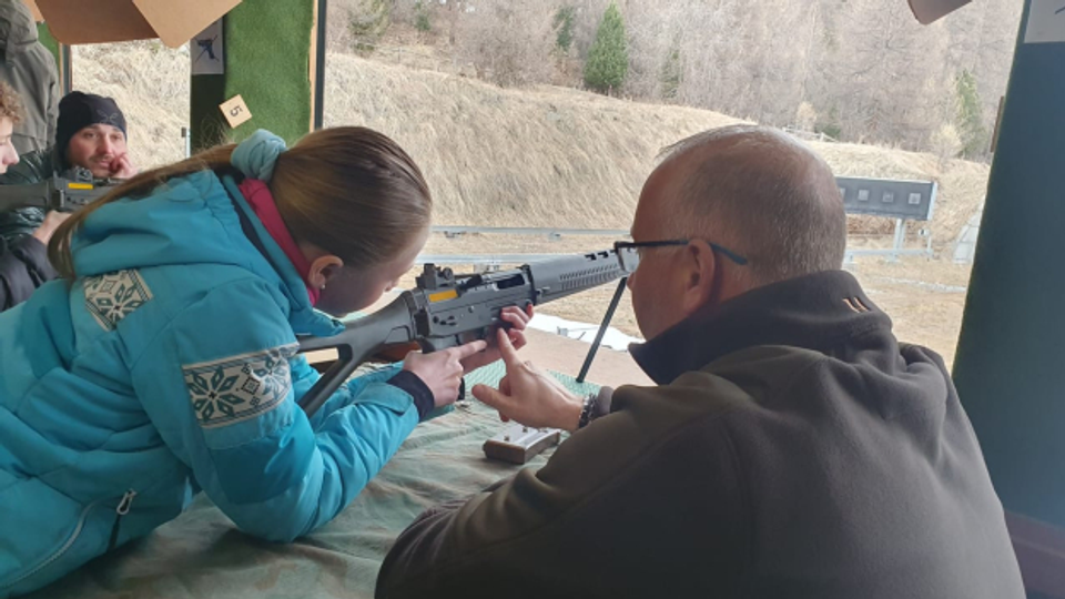 Curs regiunal da tiradurs giuvens a Samedan