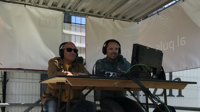 Giacun Vinzens è stà l'emprima giada co-commentatur