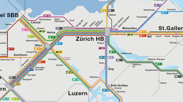«Espresso Aha!» - Warum die SBB ihre Intercity-Linien nummeriert