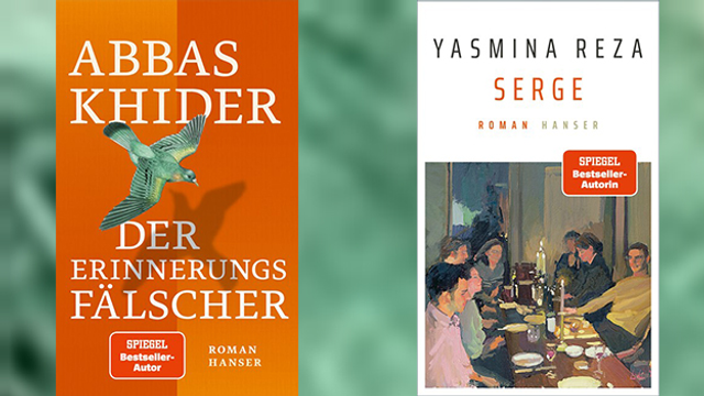 Neue Bücher von Yasmina Reza und Abbas Khider
