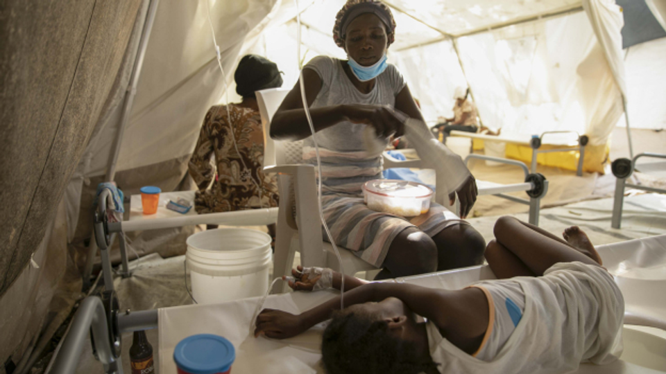 Grassierende Cholera und Bandenkriminalität in Haiti