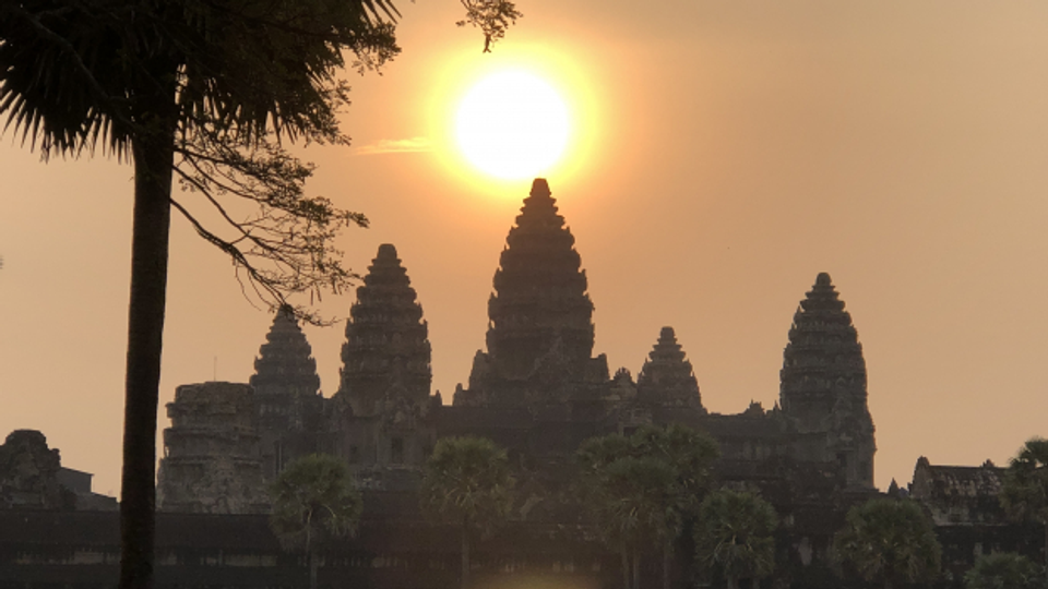 Die Tempel von Angkor Wat konnten sich ausruhen