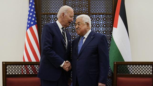 Joe Biden sichert Israel und Palästina Unterstützung zu