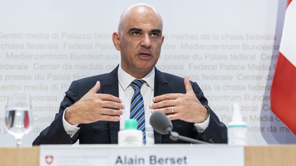 Alain Berset ruft erneut zum Impfen auf
