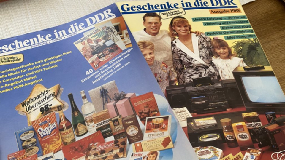 Westpakete in die DDR: Versandhandel durch eine Schweizer Firma