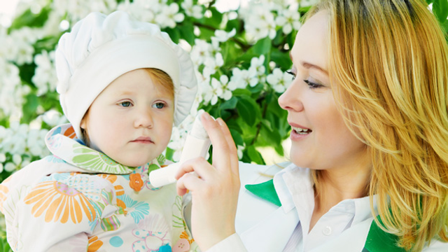 Auch Babys sind vor Allergien nicht gefeit